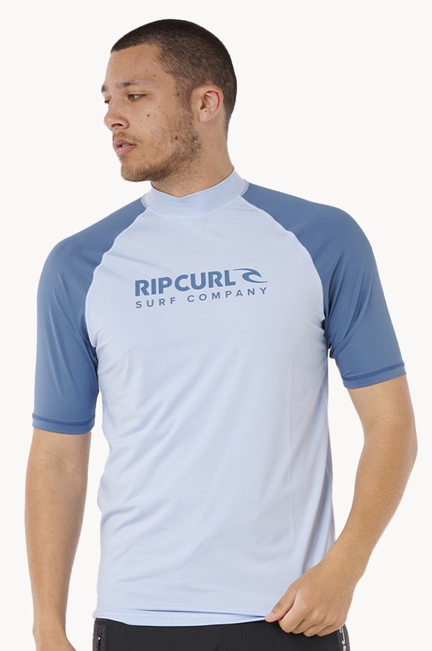 Mens Shock Short Sleeve Suntop