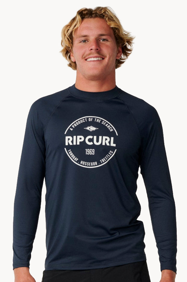 Mens Stapler Long Sleeve Suntop