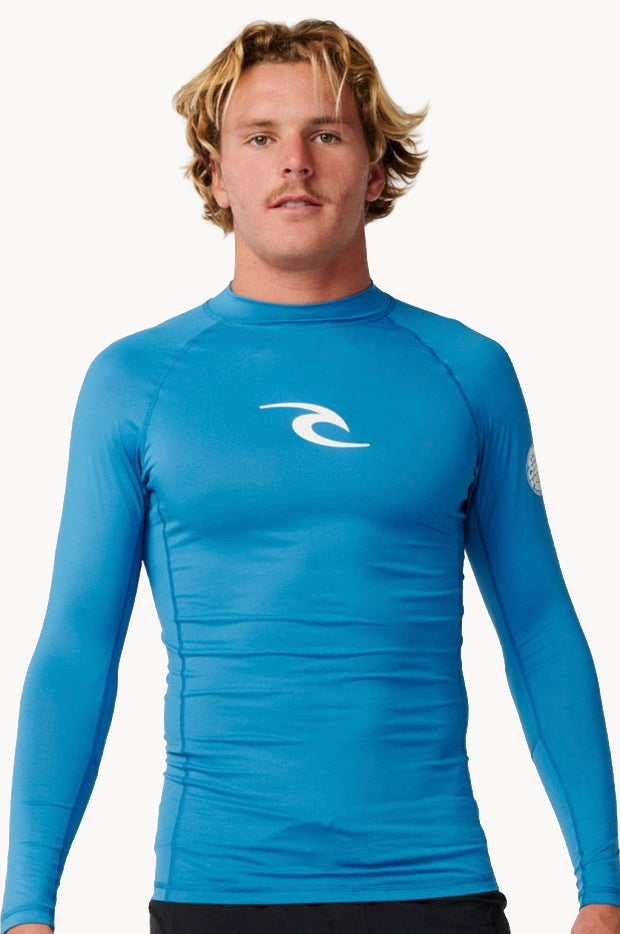 Mens Waves Long Sleeve Suntop