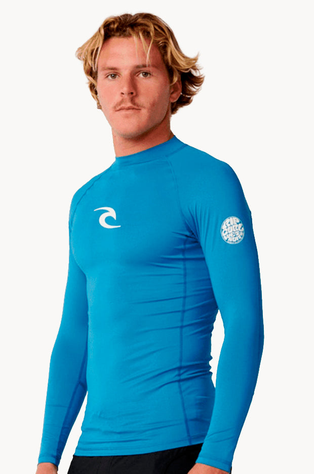 Mens Waves Long Sleeve Suntop