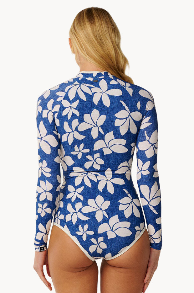 Floral Paraiso Long Sleeve Sunsuit