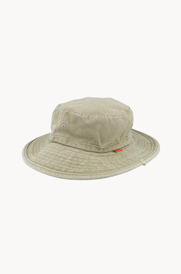 Mens Search Canvas Wide Brim Hat