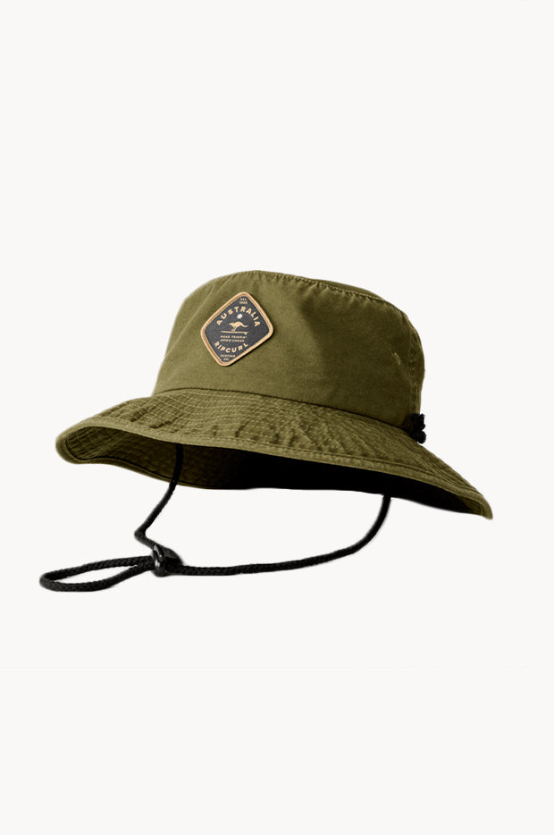 Mens Road Trippin Mid Brim Hat