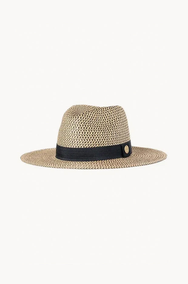 Rip Curl - Dakota Panama Hat - Black/Tan | Swimwear Galore US