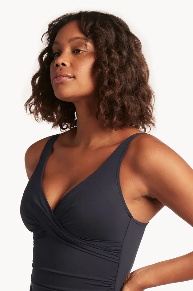 Veridian Cross Front One Piece