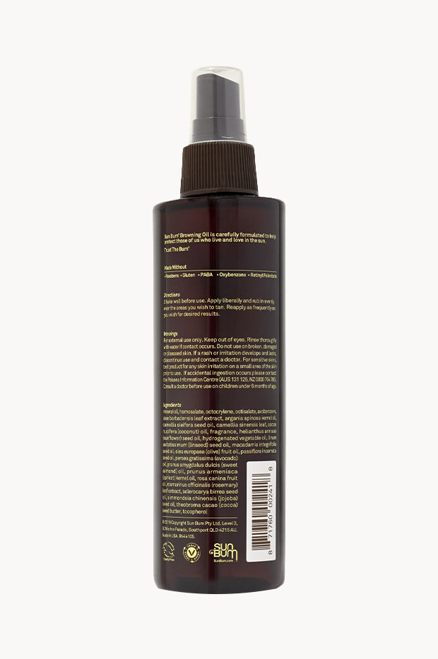 Browning Oil SPF 15+ 250ml