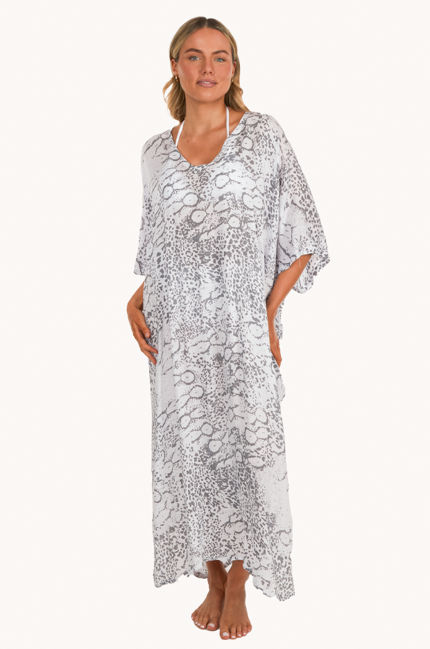 Snake Animal Long Kaftan