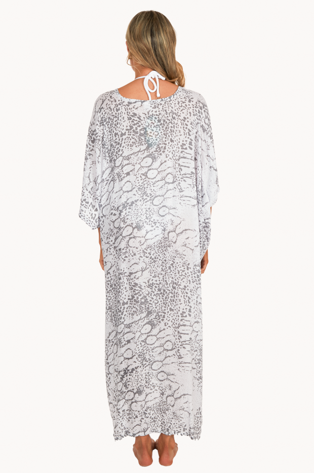 Snake Animal Long Kaftan