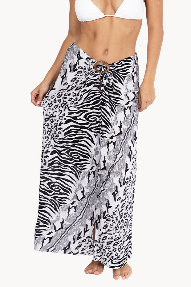 Snake Cheetah Tube Sarong