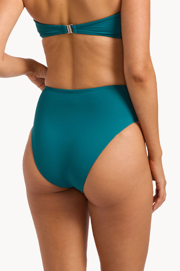 Collective High Waist Wrap Front Pant