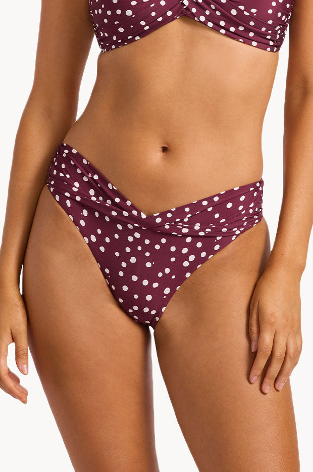 Dolce Dot Twist Band Mini Hipster