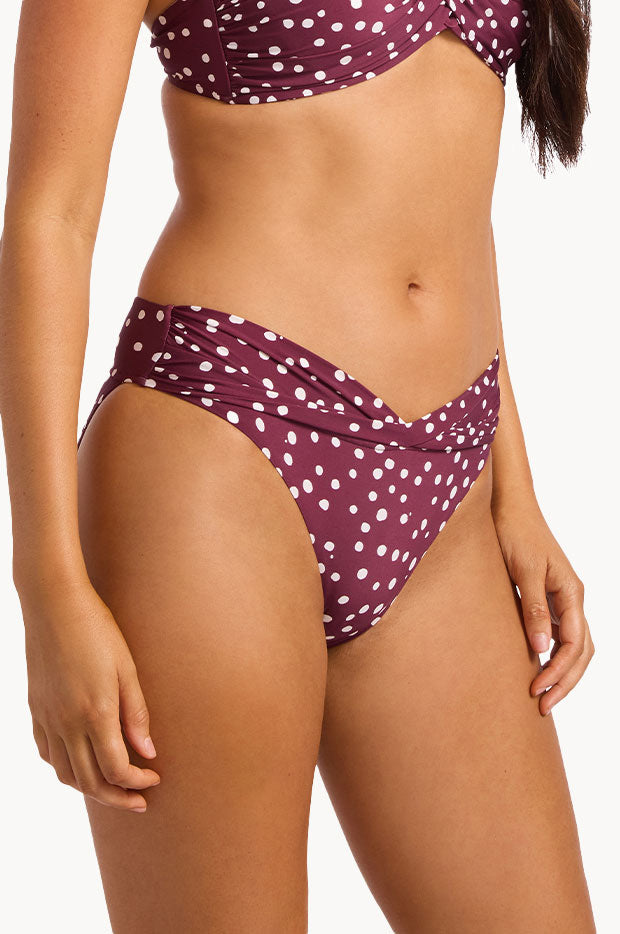 Dolce Dot Twist Band Mini Hipster
