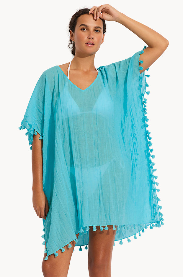 Amnesia Kaftan OSFM ATOLL BLUE