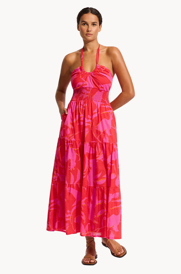 Birds Of Paradise Maxi Dress