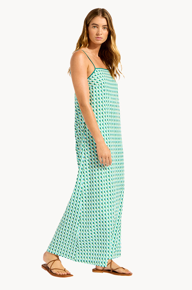 Sorrento Bandeau Trim Maxi Dress