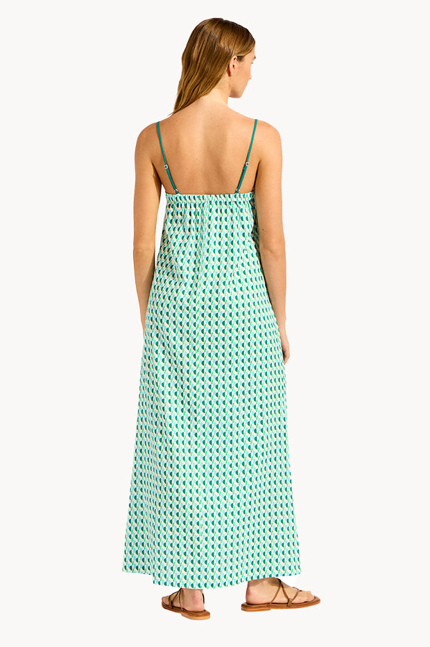 Sorrento Bandeau Trim Maxi Dress