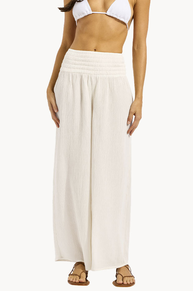 Shirred Waist Pant