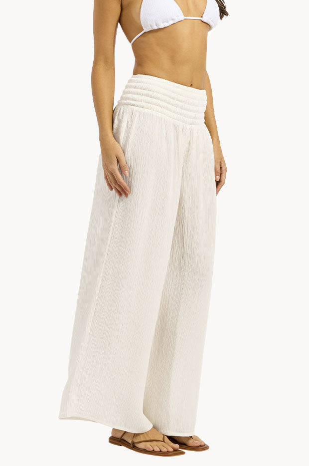 Shirred Waist Pant