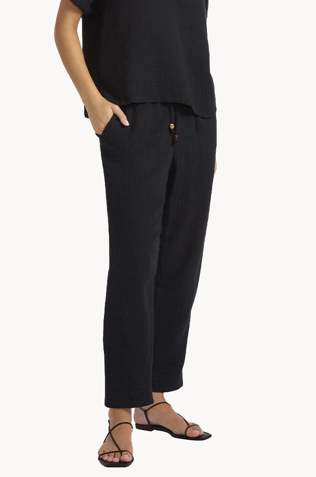 Double Gauze Tapered Pant