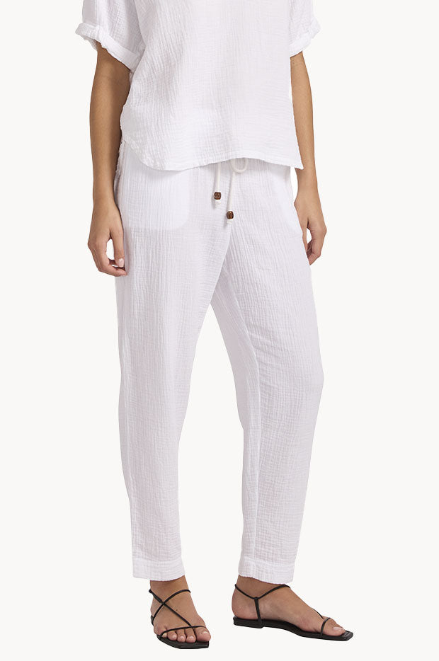 Double Gauze Tapered Pant
