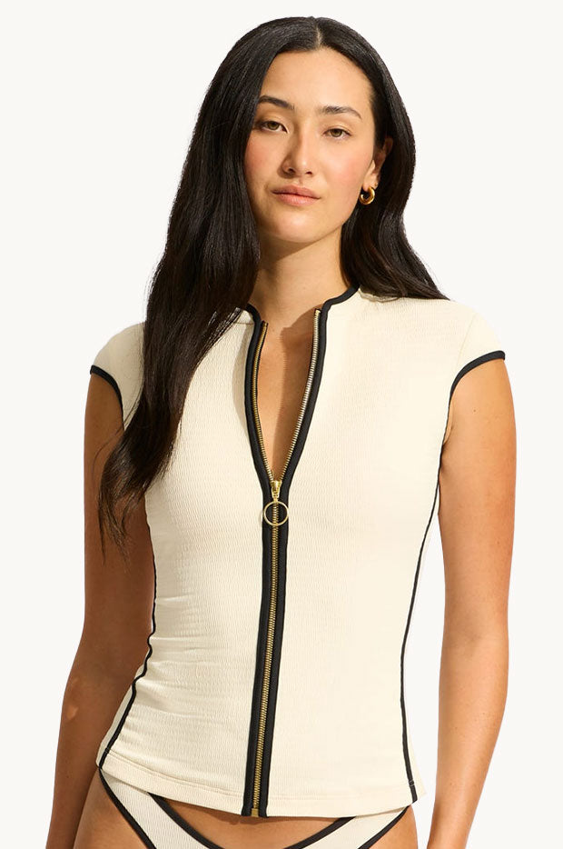 Beach Bound Cap Sleeve Suntop