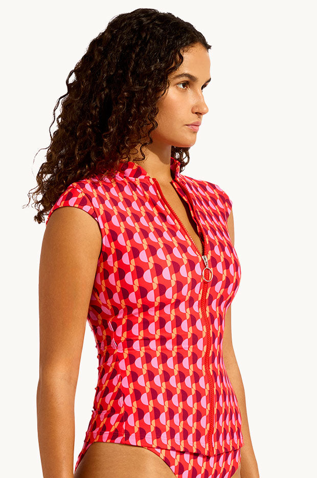 Sorrento Cap Sleeve Suntop