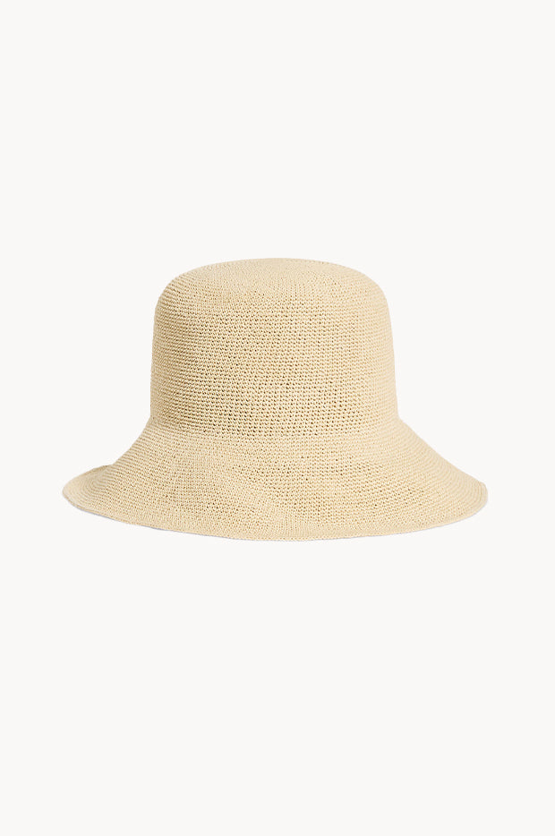 Packable Raffia Bucket Hat