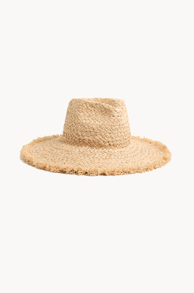 Raffia Fringed Fedora