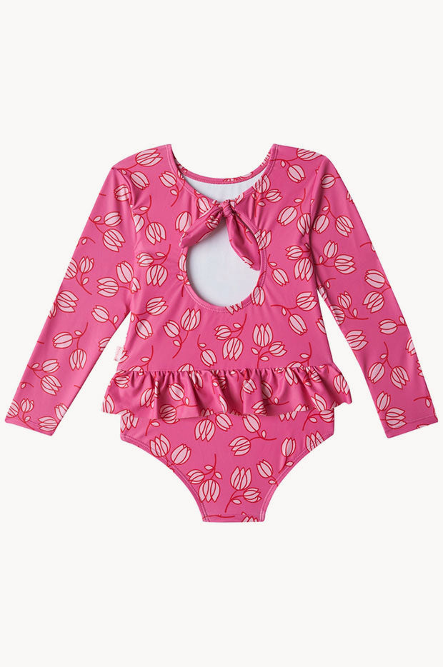 Girls Valencia Frill Sunsuit