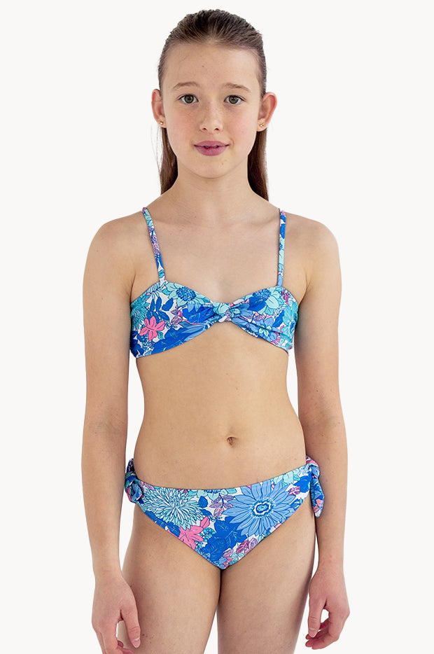 Girls Sol De Sur Tie Crop Set