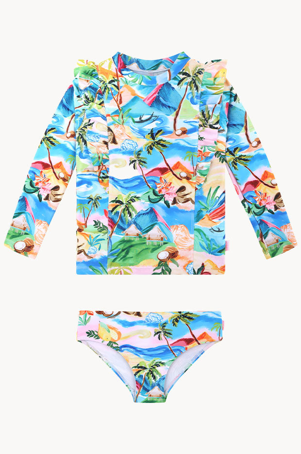 Girls South Pacific Suntop Set