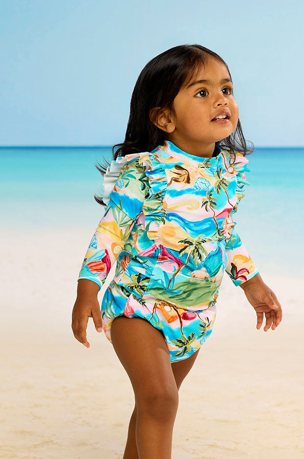 Baby Girls South Pacific Suntop Set