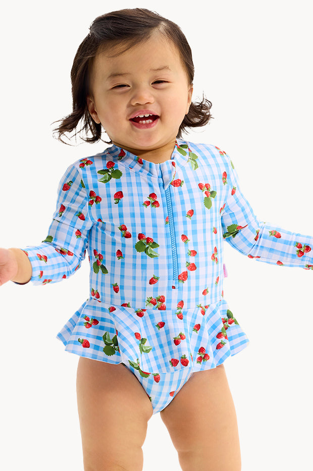 Baby Girls Beach Picnic Sunsuit