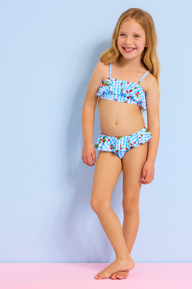 Girls Beach Picnic Crop Set