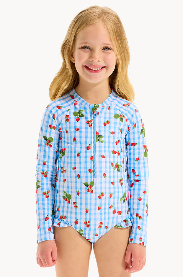 Girls Beach Picnic Sunsuit