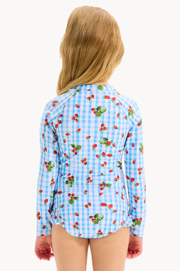 Girls Beach Picnic Sunsuit