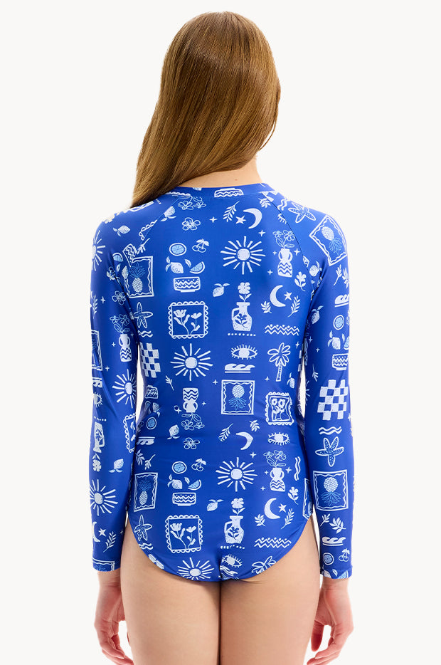 Girls Amalfi Sunsuit