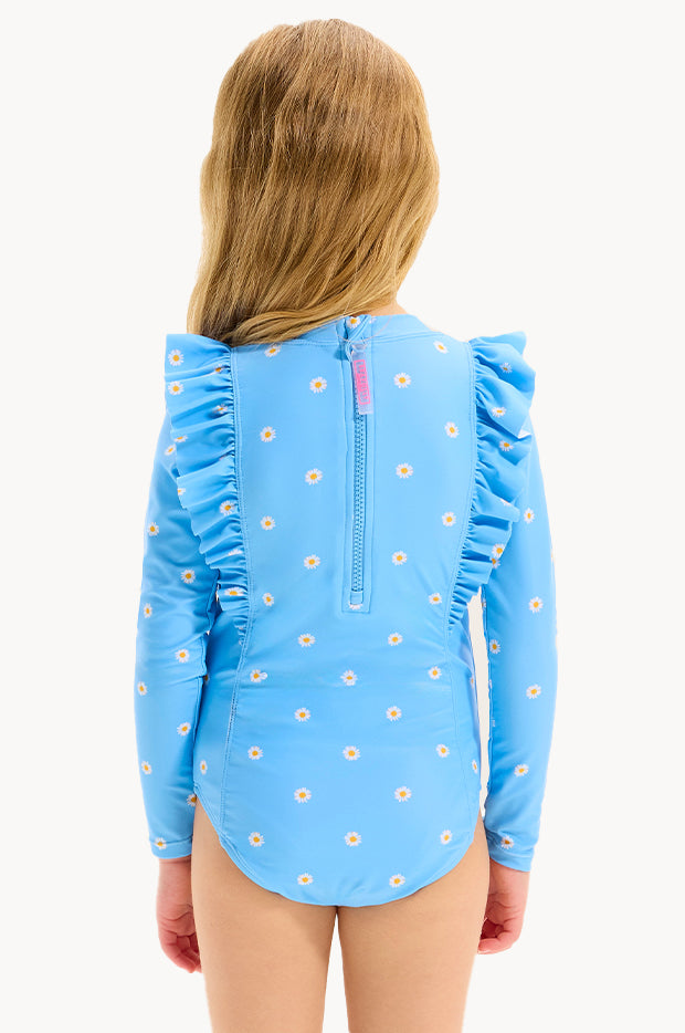 Girls Daisy Chain Frill Sunsuit