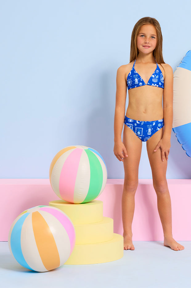 Girls Amalfi Tri Set