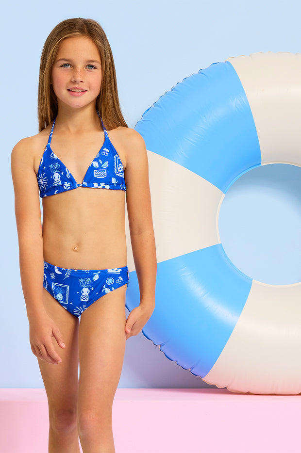 Girls Amalfi Tri Set