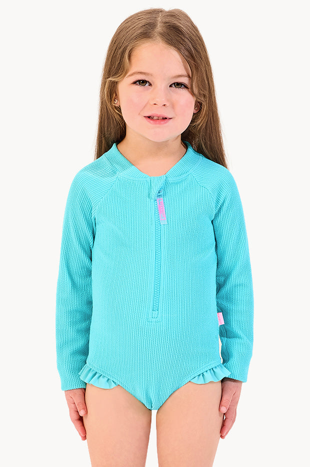 Girls Textured Sunsuit