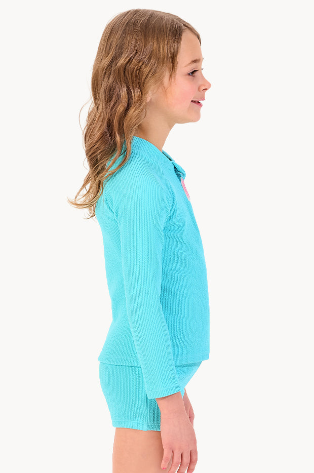 Girls Textured Suntop Set