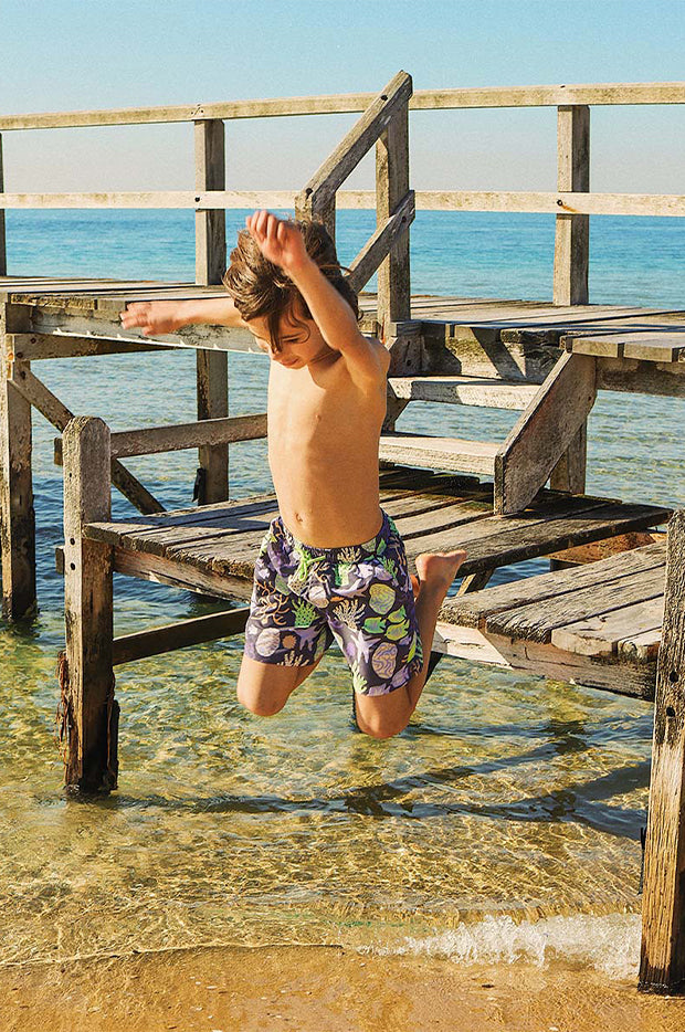 Boys Coral Chaos Eco Short
