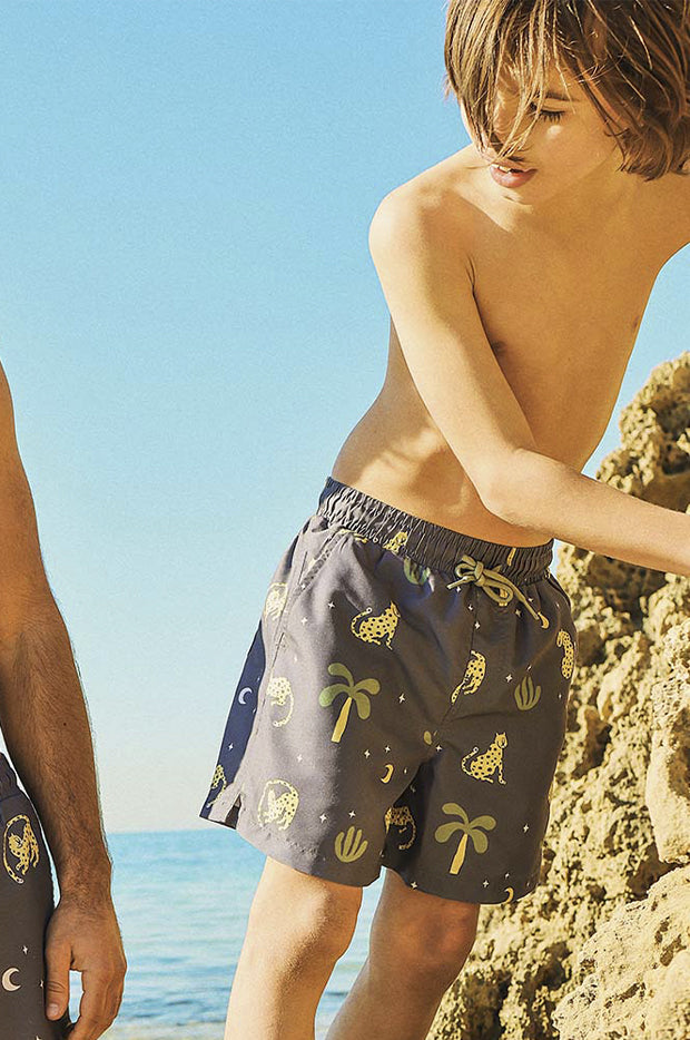 Boys Leopard Nights Eco Short