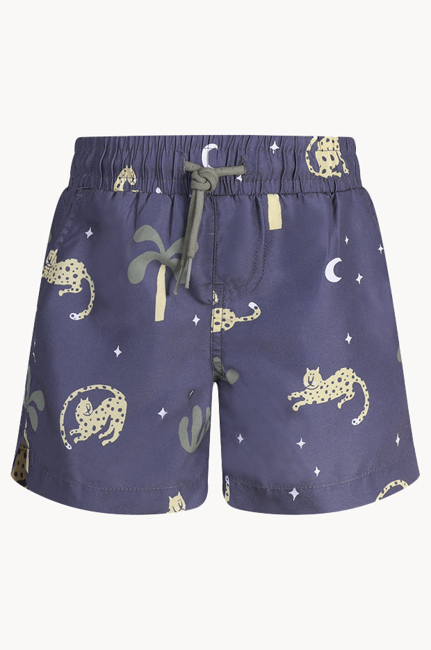 Teen Boys Leopard Nights Eco Short