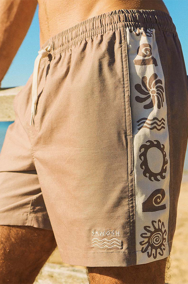 Mens Spiced Mocha Spliced Everyday Short
