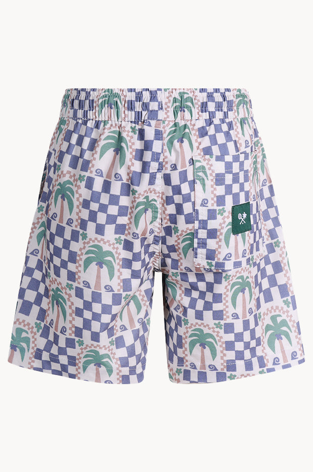 Teen Boys Palm Check Party Everyday Short