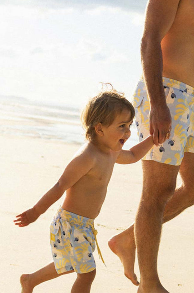 Toddler Boys Happy Cocky Boardshort