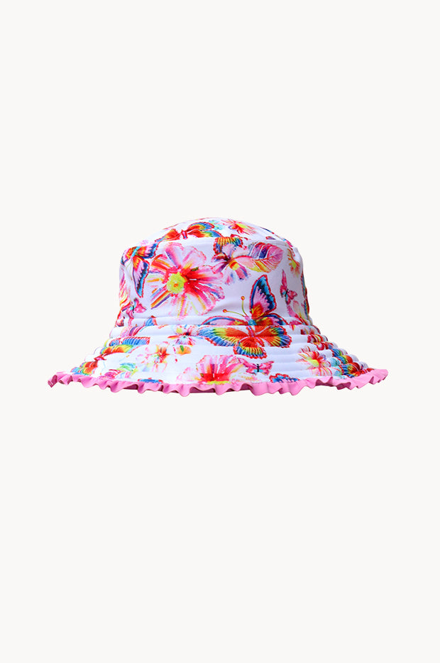 Girls Miss Aloha Reversible Sunhat