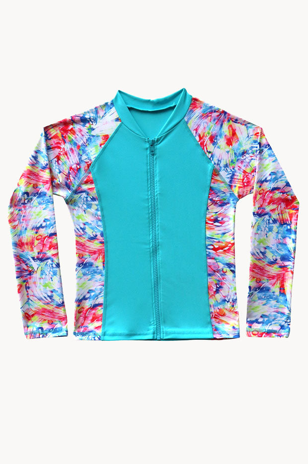 Girls Cosmik Crush Long Sleeve Suntop